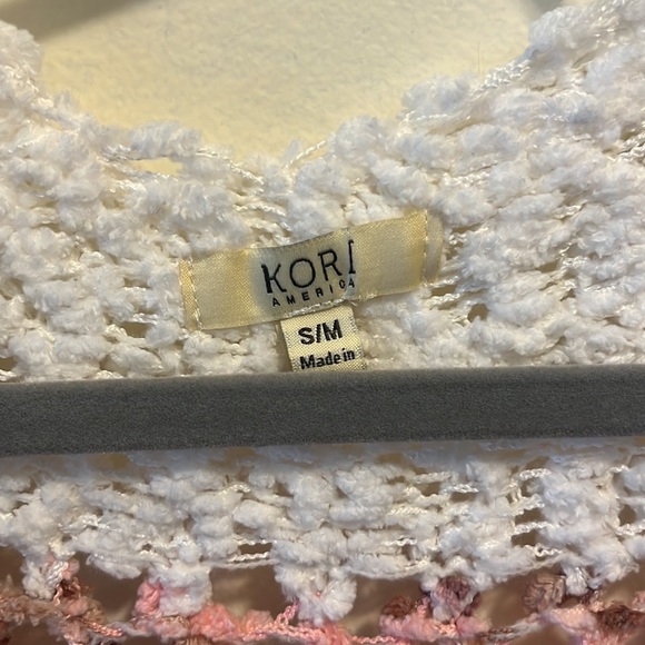 ✨SALE✨ KORI | Multi Colored Oversized Open Front Cardigan Sweater W/ Pockets - Picture 5 of 9